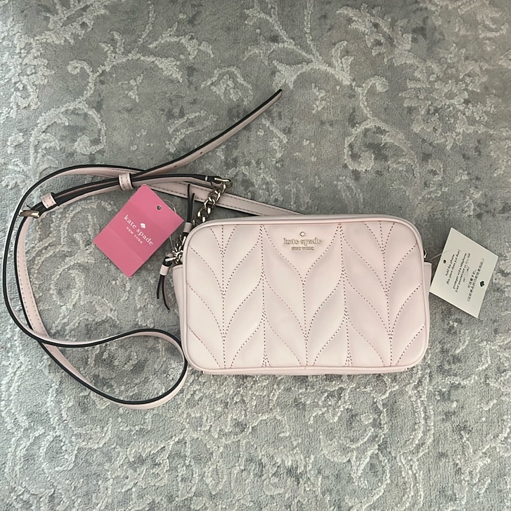 Kate Spade cross body light pink purse